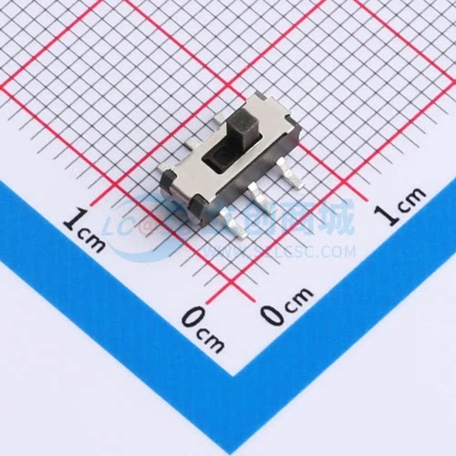 滑动开关 HX MST22D18G2-125 SMD-6P,9.1x3.5mm 9.1mm 原装正品