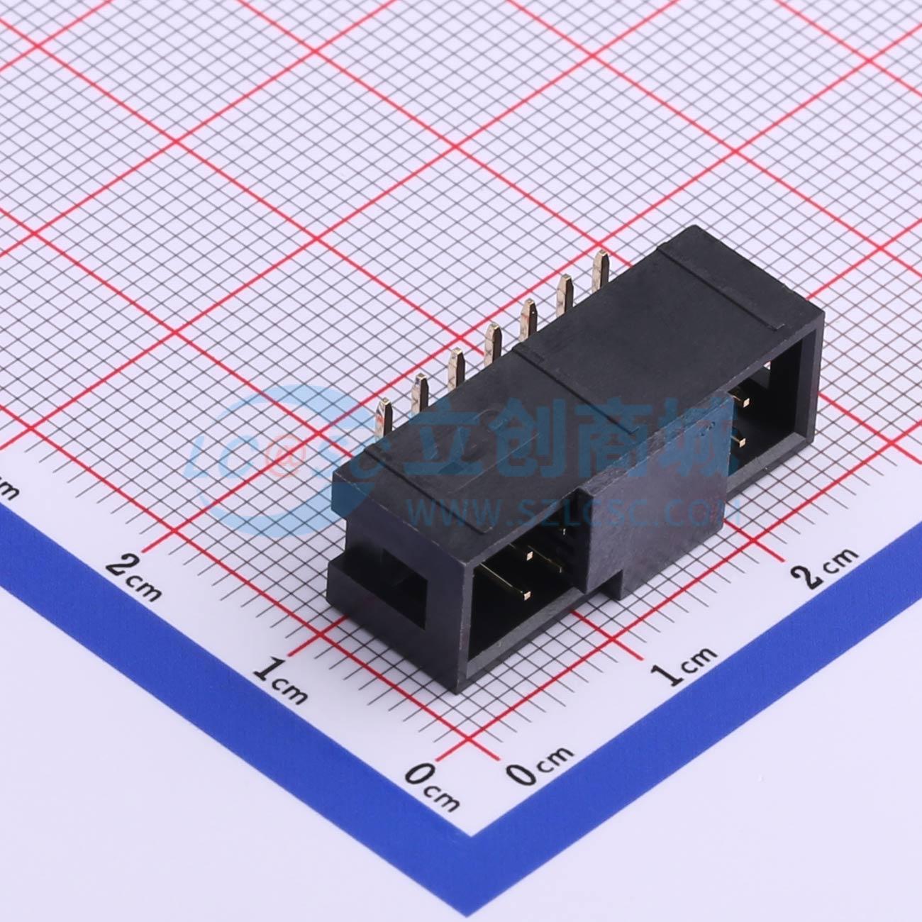 连接器 3110-14MG0BK00R1 SMD,P=2.54mm 简牛座