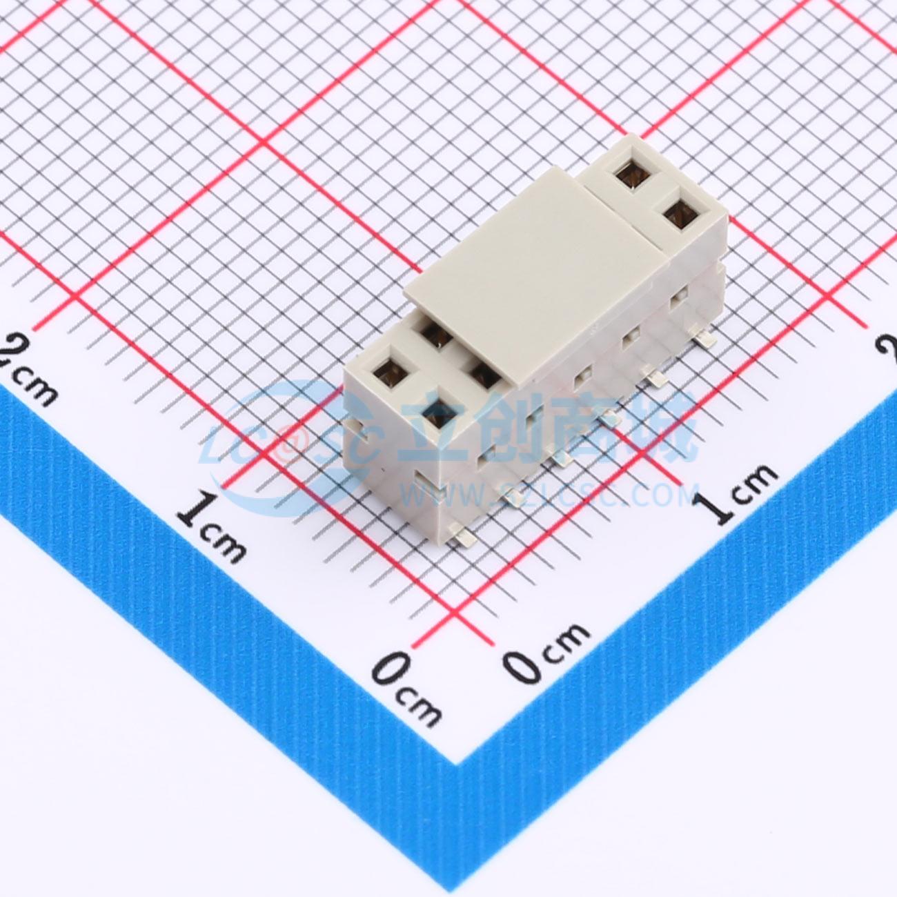 排母 89898-306ALF SMD,P=2.54mm 原装正品 电子元器件配单