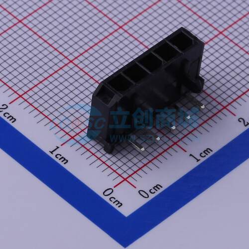 线对板针座 C3030WR-F-05P 弯插,P=3mm 1x5P 弯插 电子元器件配单