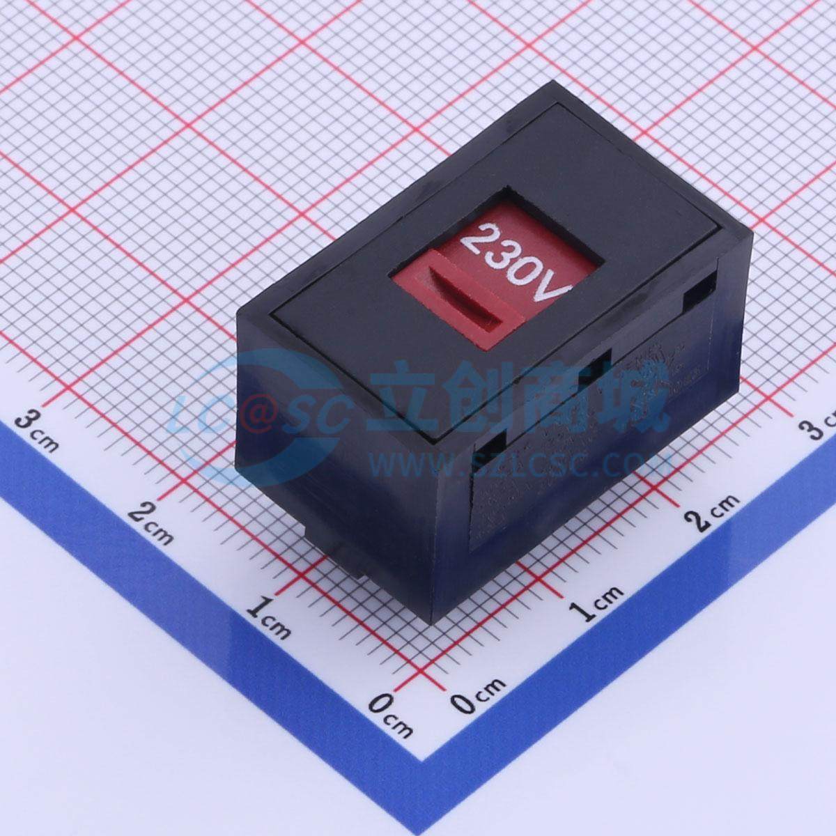 滑动开关 V80212MS02Q 插件 双刀双掷 直插 原装 电子元器件配单