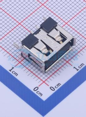 USB连接器 916-352A1024Y10200 插件 母 直插 电子元器件配单