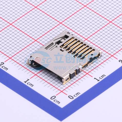 SD卡/存储卡连接器 DM3BT-DSF-PEJS SMD 自弹式 MicroSD卡(TF卡)