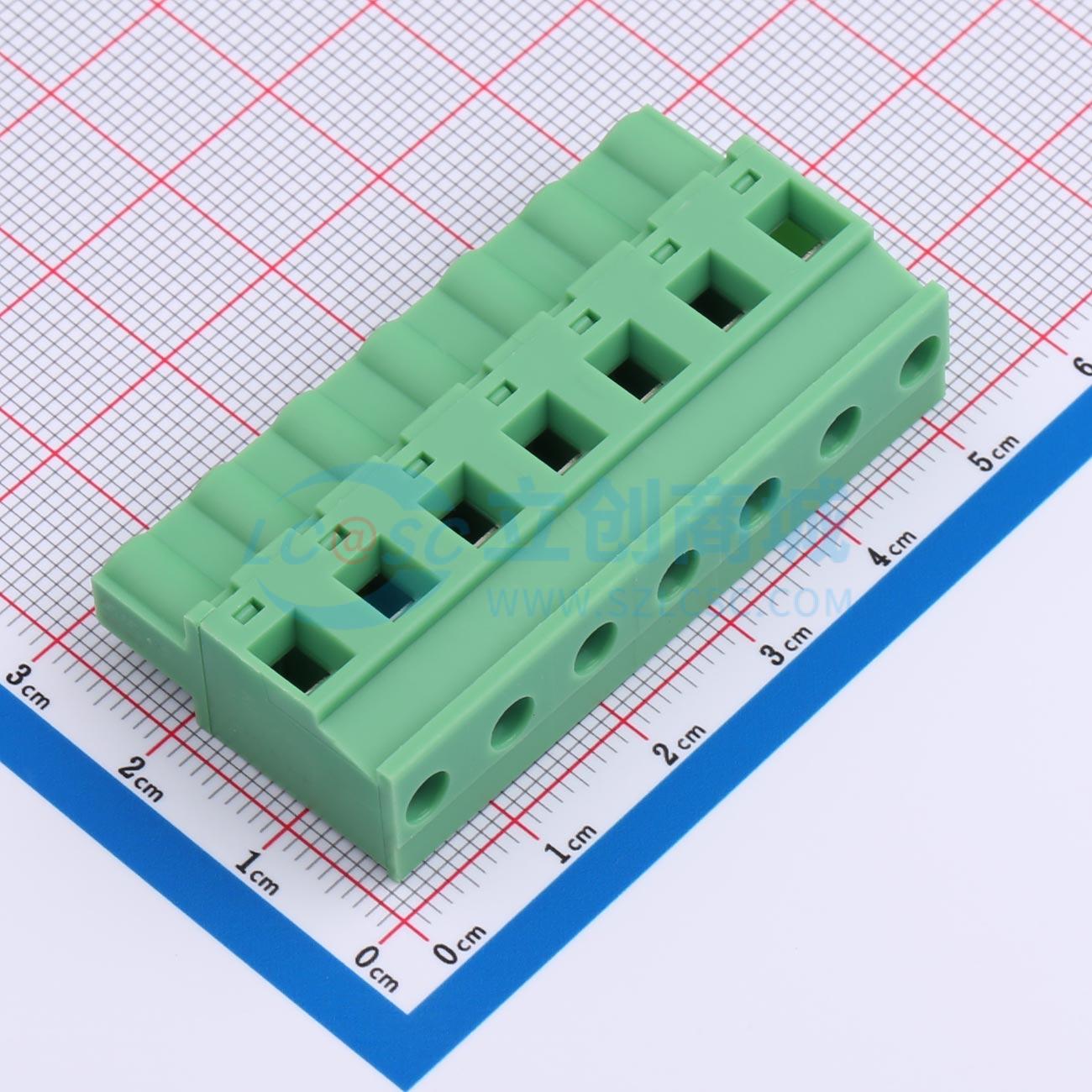 插拔式接线端子 KF2EDGKB-7.5-7P P=7.5mm 原装 电子元器件配单