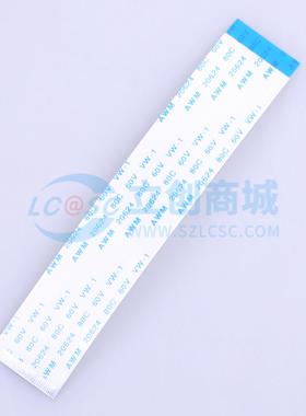 FFC连接线 KH-FFC-V0.5-37P-100MM P=0.5mm 37P 0.3mm 反向