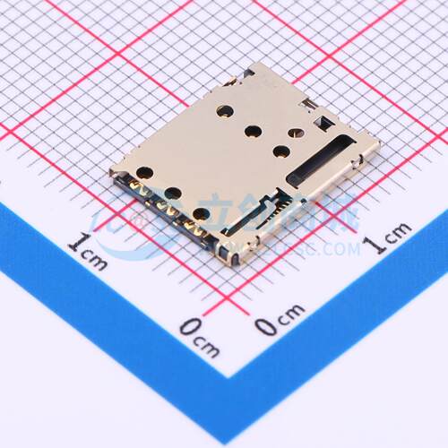 SIM卡连接器 SF72S006VBDR2500 - 自弹式 NanoSIM卡 1.25mm NanoS