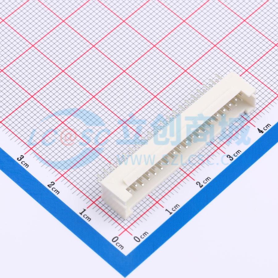 线对板针座 XD-PHB-2*20A 插件,P=2mm 2x20P 直插 电子元器件配单