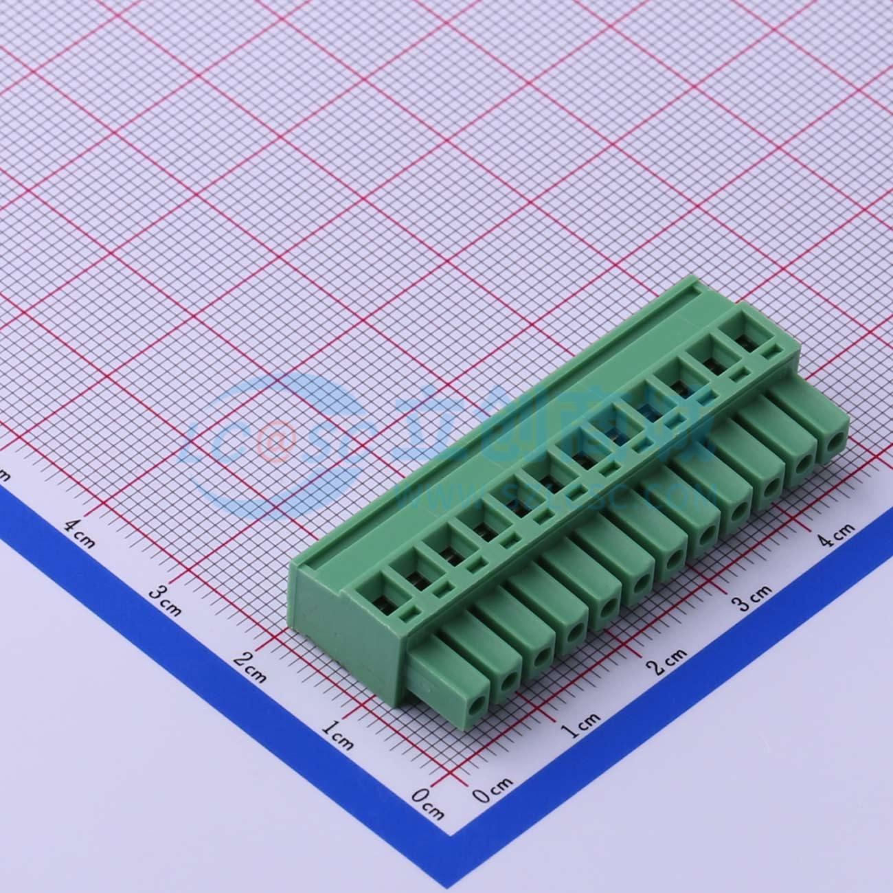 插拔式接线端子 KF2EDGKB-3.81-12P P=3.81mm 插头 1x12P 原装