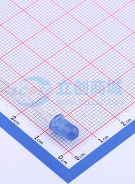 50只 发光二极管/LED MHL5013UBTD 蓝色 插件,D=5mm 电子元器件配