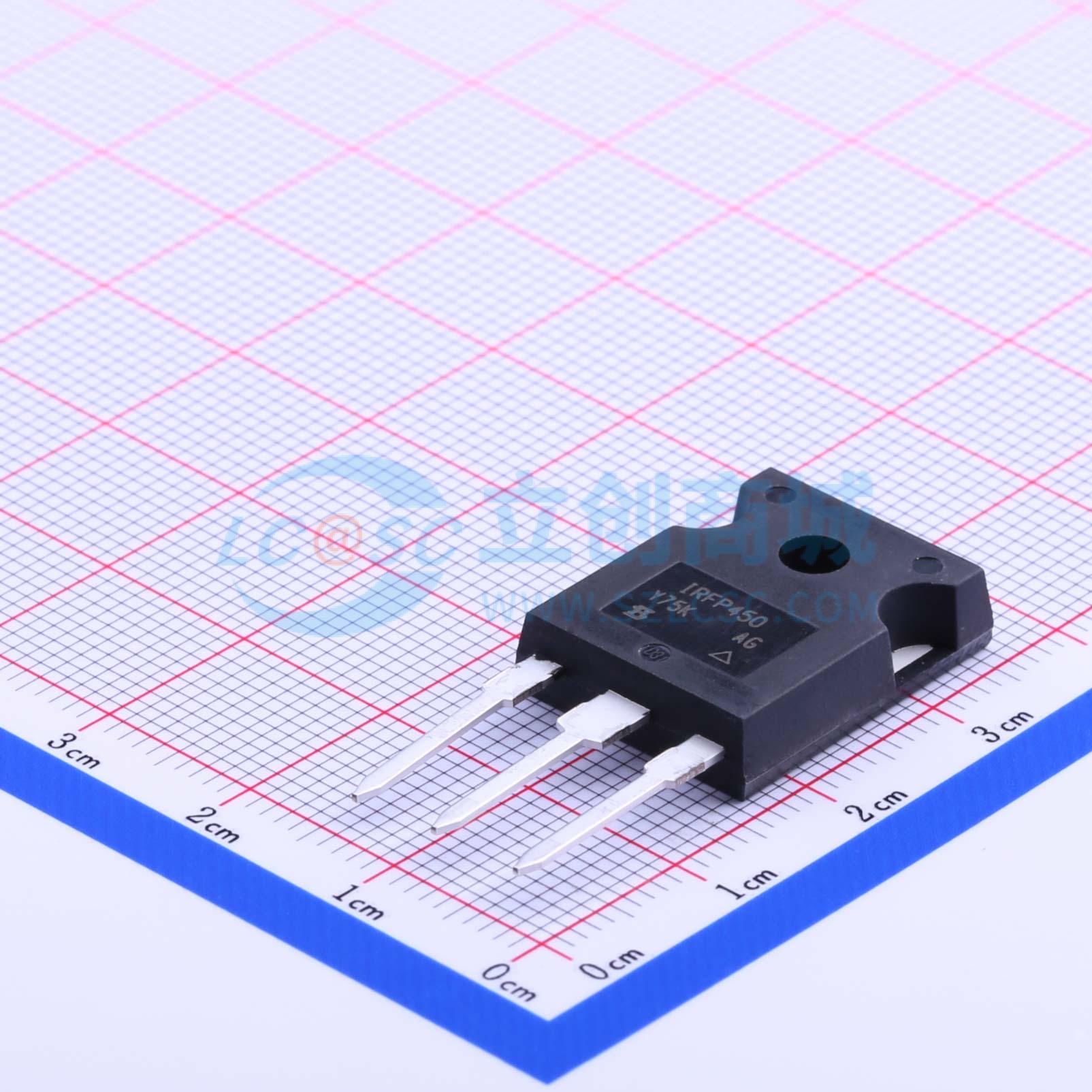 场效应管(MOSFET) IRFP450PBF TO-247AC-3 500V 14A
