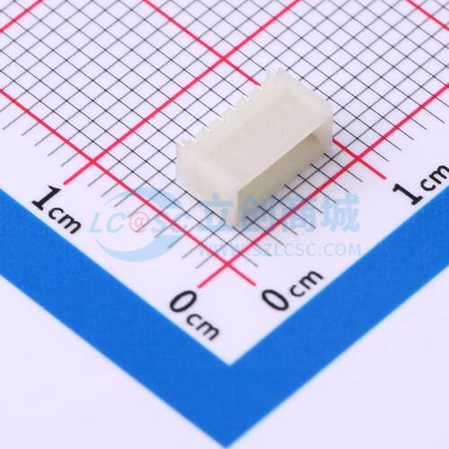 线对板针座 HDGC1002WRB-S-6P SMD,P=1mm 卧贴 电子元器件配单
