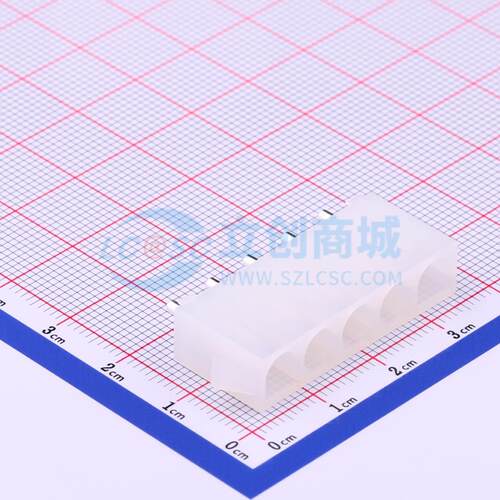 线对板针座 HX63080-5A 插件,P=6.35mm 1x5P 直插 电子元器件配单