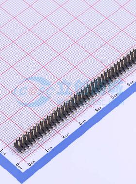 排针 X4621WVS-2x39I-C40D64 SMD,P=2mm 2x39P 方针 电子元器件