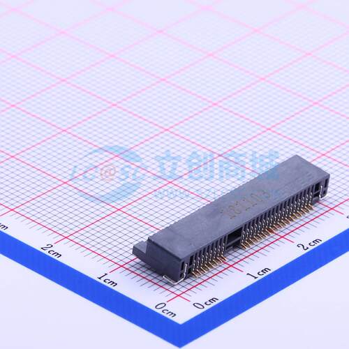 金手指连接器 AAA-PCI-049-K01 SMD,P=0.8mm,卧贴 0.8mm 原装正品