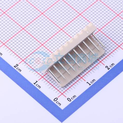 线对板针座 HC-2510-10AW 弯插,P=2.54mm 1x10P 弯插 电子元器件