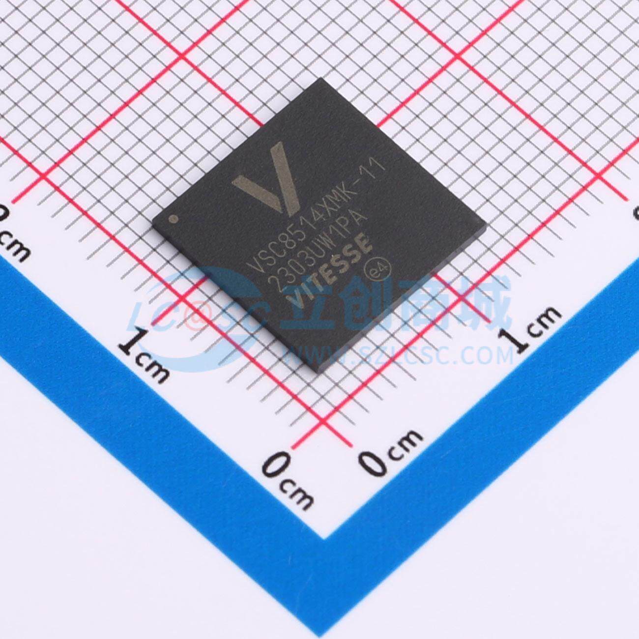 以太网收发器 VSC8514XMK-11 QFN-138(12x12) 电子元器件配单