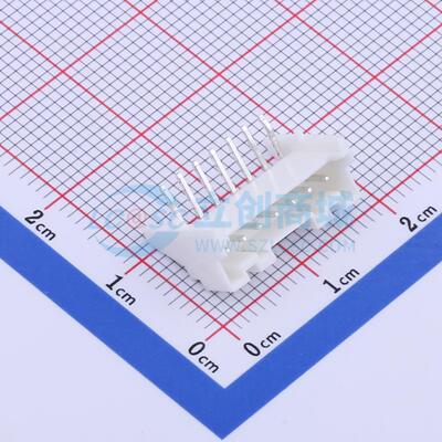 线对板针座 X2000WR-07A-PTSN 弯插,P=2mm 1x7P 弯插 电子元器件