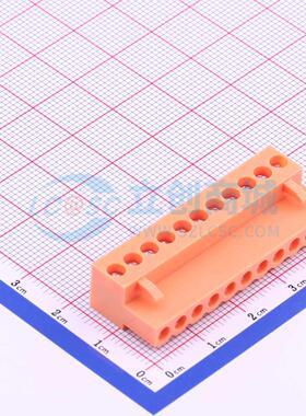 插拔式接线端子 HT396K-3.96-11P P=3.96mm 插头 1x11P 原装正品