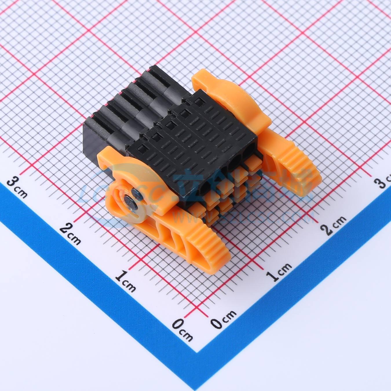 插拔式接线端子 JL15EDGKDHG-25405B01 P=2.54mm 2x5P 电子元器件