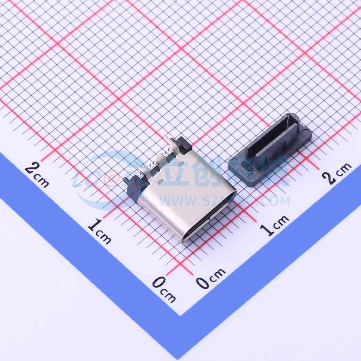 USB连接器 U263-243N-4BQC17-1 SMD 母 立贴 原装 电子元器件配单