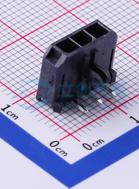 线对板针座 436500300 弯插,P=3mm 1x3P 弯插 电子元器件配单