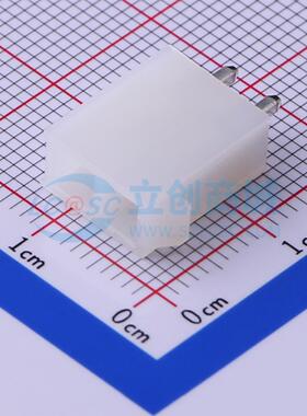 线对板针座 C4255WV-2X01P 插件,P=4.2mm 2x1P 直插 电子元器件