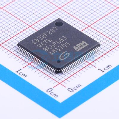 单片机(MCU/MPU/SOC) GD32F207VCT6 LQFP-100(14x14) 电子元器件