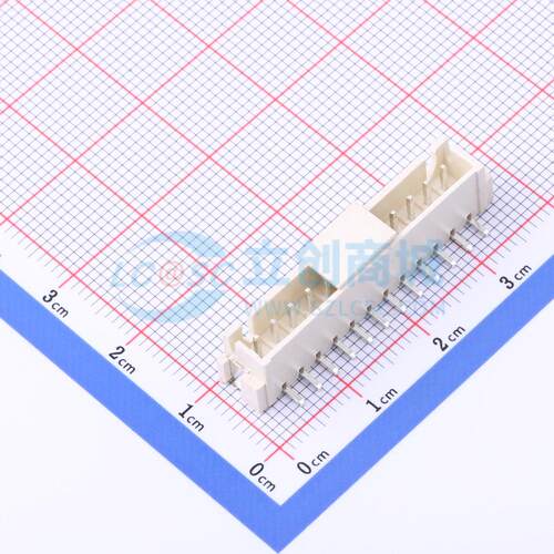 线对板针座 HC-XH-12ALT SMD,P=2.5mm 1x12P 立贴 电子元器件配单