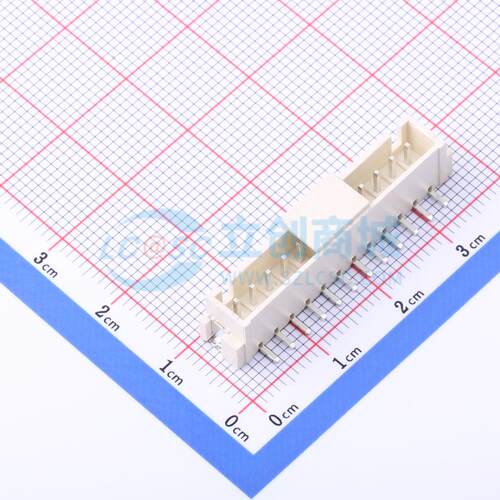 线对板针座 HC-HA-12ALT SMD,P=2.5mm 1x12P 立贴 电子元器件配单