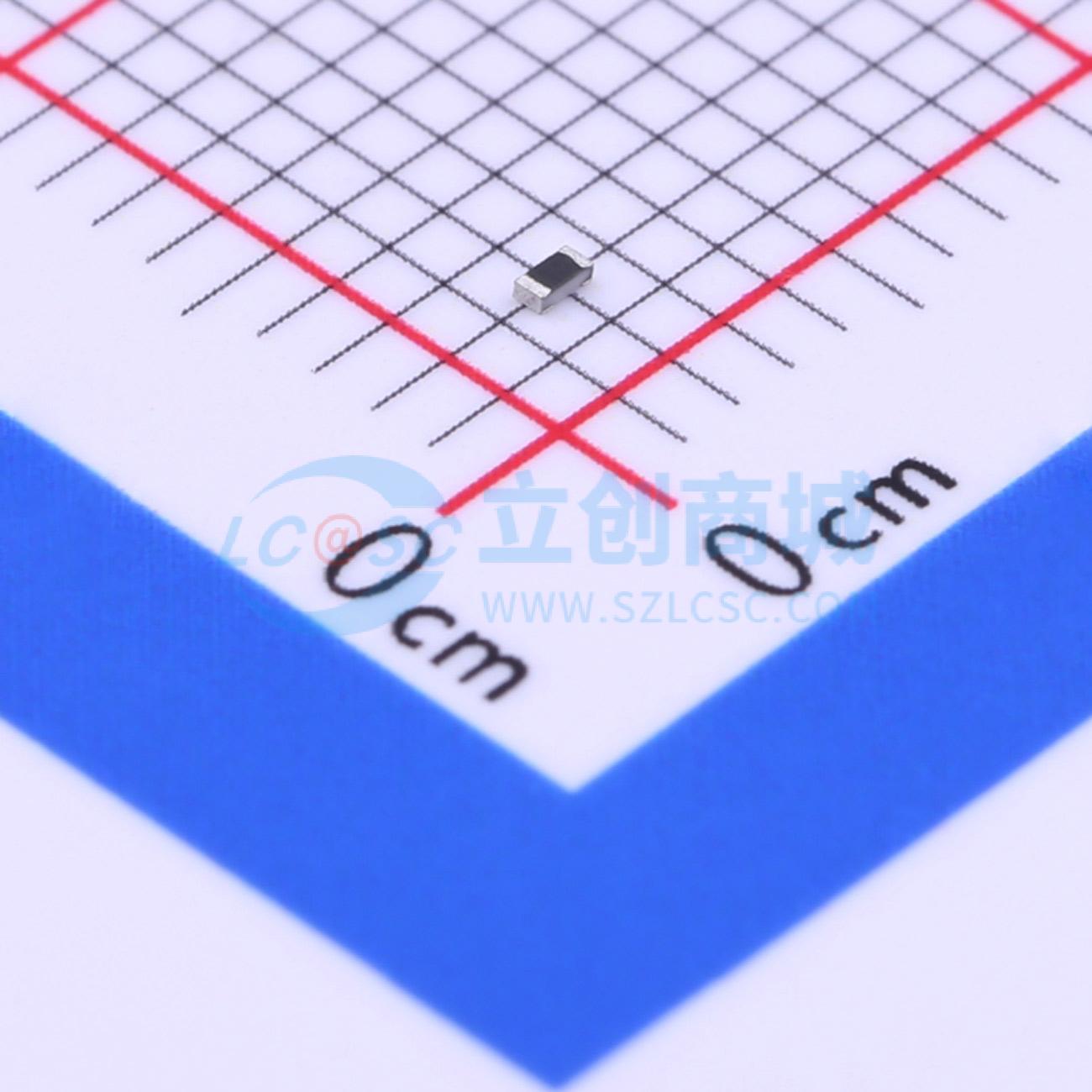 50只热敏电阻TCTR0402F100KF4310T 0402 100kΩ 4310K ±1% 110mW