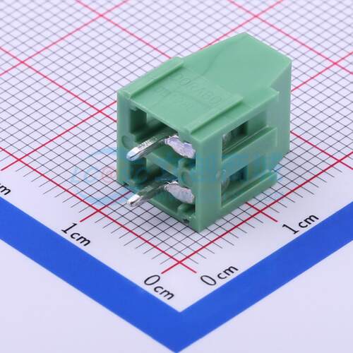 螺钉式接线端子 DB128L-5.0-2P-GN-S 插件,P=5mm 1x2P 电子元器件