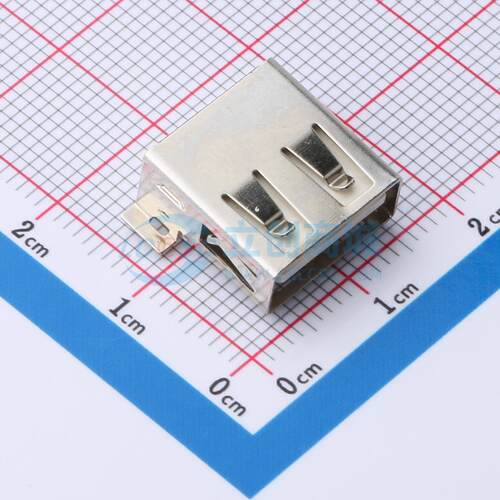 USB连接器 ZX-TYPEA-2-WTM4 SMD 母 卧贴 原装 电子元器件配单