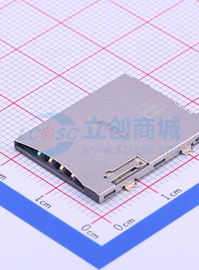 SIM卡连接器 476030001 SMD 自弹式 MiniSIM卡 卡座 1.9mm MiniSI