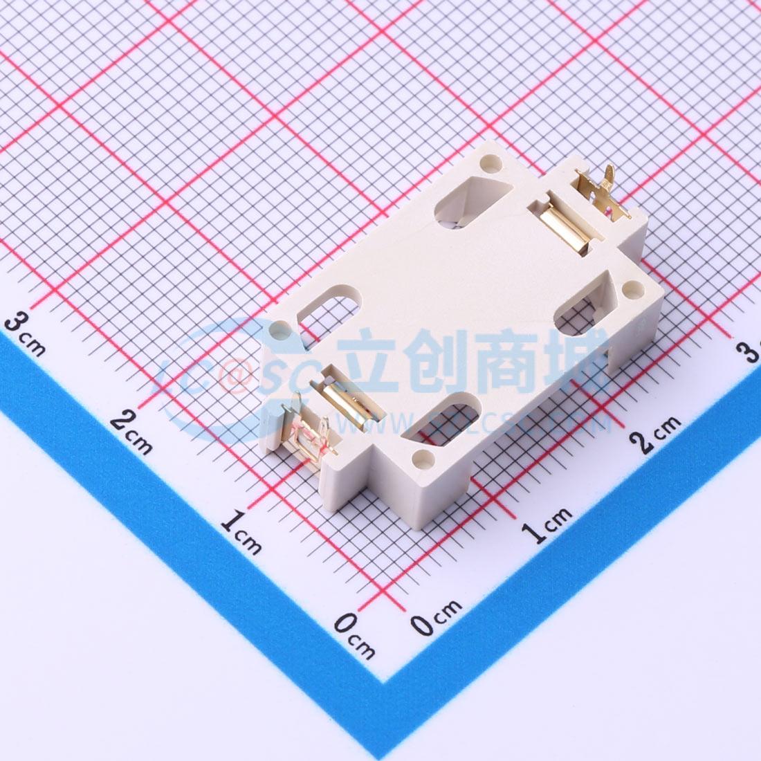 电池底座 BS-06-A4AA003 插件 CR2032 原装正品 电子元器件配单