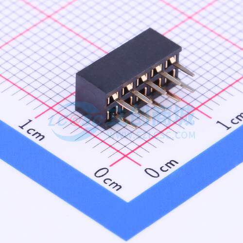 排母 A2005HWV-2x5P 插件,P=2mm 2x5P 原装正品 电子元器件配单