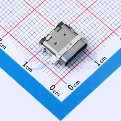 USB连接器 DX07B024XJ1R1300 SMD 母 24P 原装 电子元器件配单