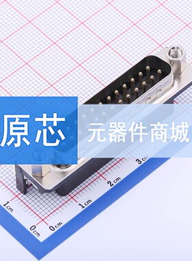 D-Sub/VGA连接器 SUB-DRCM-602A-002 弯插 公 25P 电子元器件配单