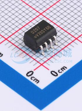 晶体管输出光耦 VOD207T SO-8 原装正品 电子元器件配单