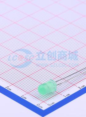 50只 发光二极管/LED DY-333UYGD/SN-A3(EL) 黄绿色 插件,D=5mm