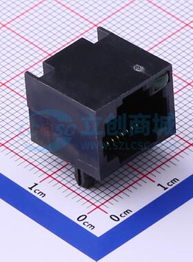 以太网连接器 MJ5688-B011-HPRNLD RJ45插座 弯插 无屏蔽