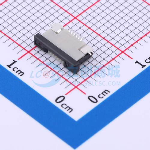 FFC/FPC连接器 06FLZ-SM2-TB(LF)(SN) SMD,P=0.5mm,卧贴 抽屉式 6