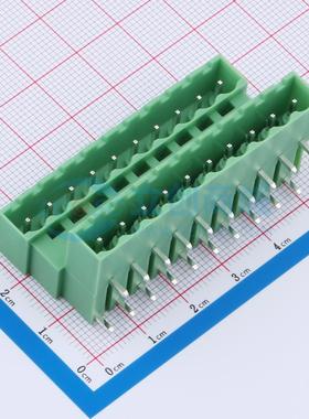 插拔式接线端子 KF2EDGRTC-5.0-2*10P 插件,P=5mm 电子元器件配单