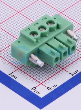 插拔式接线端子 1827716 P=3.81mm 插头 1x3P 电子元器件配单