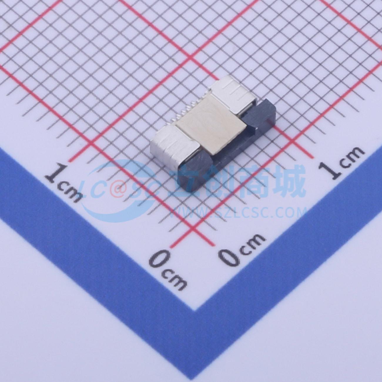 FFC/FPC连接器 KH-CL0.5-H2.0-6PS SMD,P=0.5mm,卧贴 抽屉式 6P