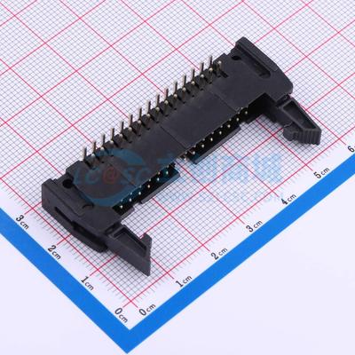 连接器 DS1011-30RBSiB7-B P=2.54mm 2x15P 牛角扣