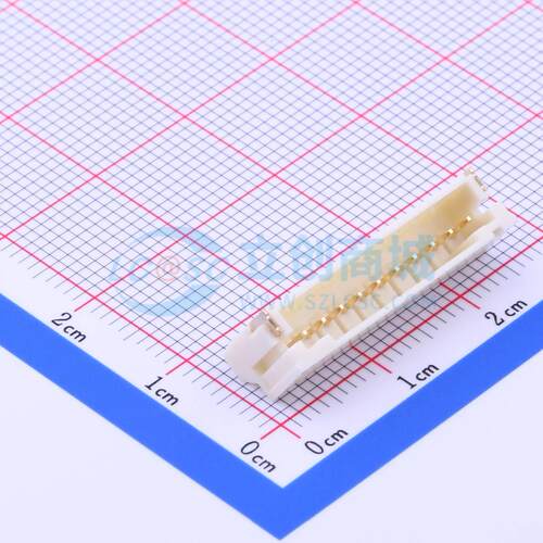 线对板针座 A2001WR-S-10PD01 SMD,P=2mm 1x10P 电子元器件配单