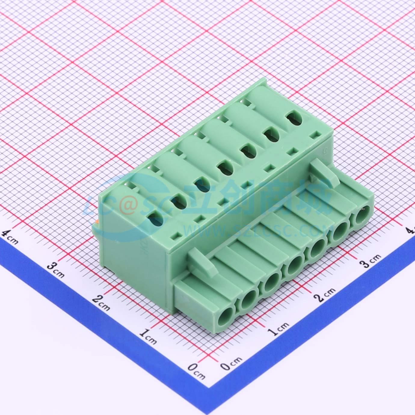 插拔式接线端子 KF2EDGKD-5.0-7P P=5mm 插头 1x7P 电子元器件