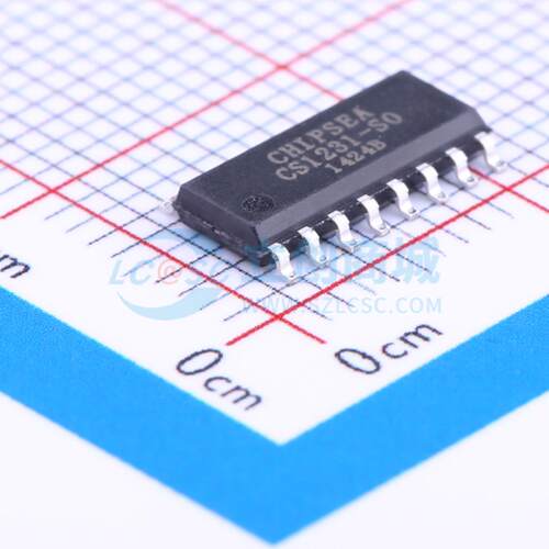 模数转换芯片ADC CS1231-SO SOP-16 原装正品 电子元器件配单