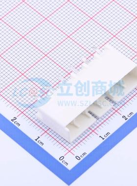 线对板针座 1376385-1 插件,P=5mm 1x6P 直插 电子元器件配单