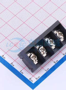 栅栏式接线端子 PLPK9500-4P-13 插件,P=9.5mm 1x4P 电子元器件